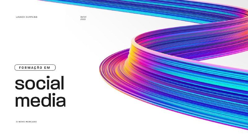 📱 Formação em Social Media – O Novo Mercado