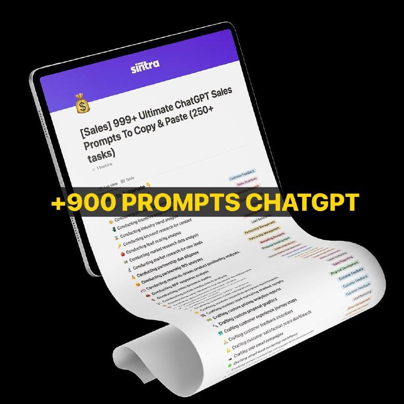 🤖 +999 PROMPTS ULTIMATE CHATGP