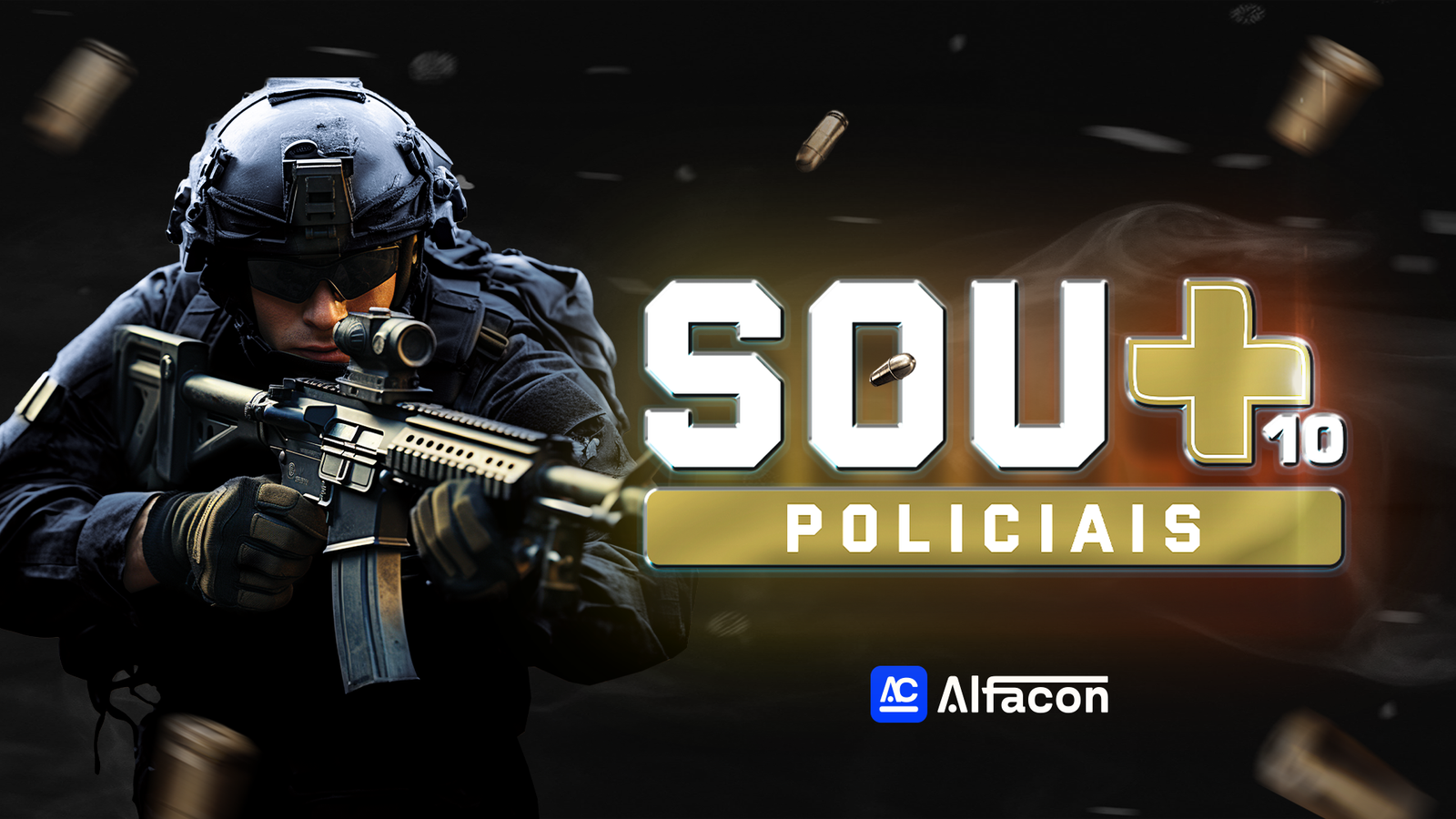 👮 Sou + Carreiras Policiais – AlfaCon